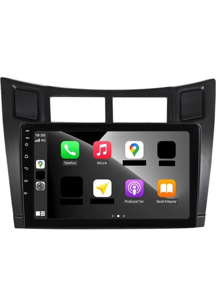 Toyota Yaris Android Multimedya Sistemi 4-64 MYWAY(2005-2012) modelleri