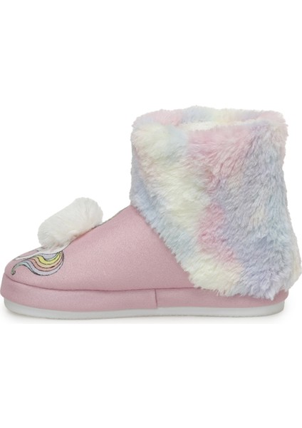 626036.P3PR Pembe Kız Çocuk Panduf