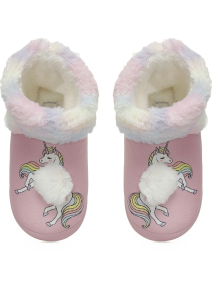 626036.P3PR Pembe Kız Çocuk Panduf