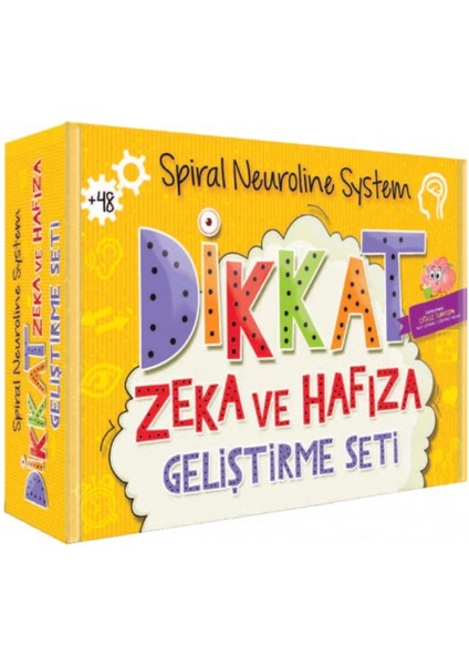 Dikkat Zeka ve Hafıza Geliştirme Seti (8 Kitap)
