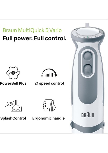 El Blender Seti 1000 W Vario Beyaz, Çok Fonksiyonlu Mutfak Aleti fiyatları