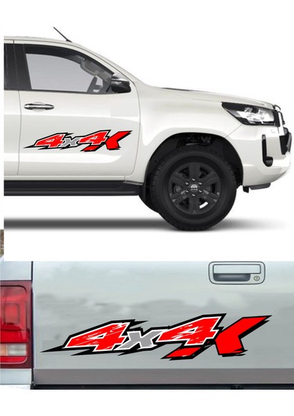 4x4 - Off Road - Adventure - Oto Sticker - Araba Sticker - Araç Sticker - 2 Adet 02026 modelleri