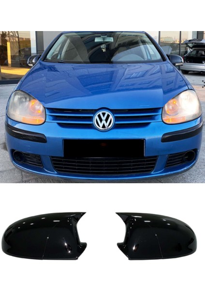 Volkswagen Golf 5 2003-2009 Batman Yarasa Ayna Kapağı Takım Piano Black