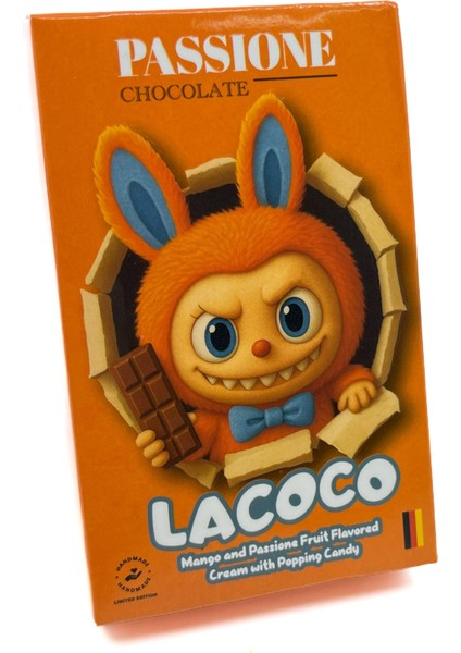 Passione Lacoco - Mango ve Çarkıfelek Meyvesi Kreması ve Patlayan Şekerli Sütlü Çikolata 100 G fiyatları