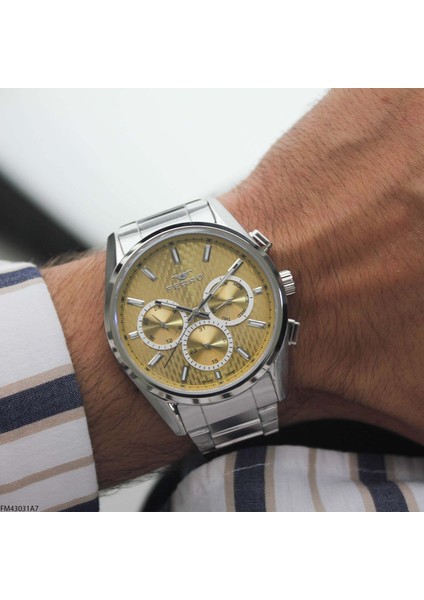 FM43031A7 Çelik Kordonlu Erkek Kol Saati fiyatları