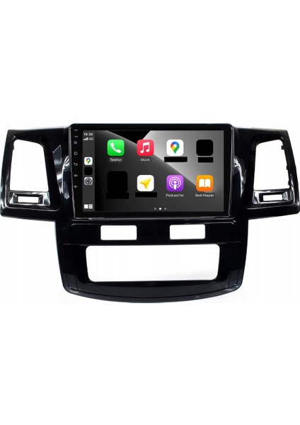 Toyota Hilux Android Multimedya Sistemi 4-64 MYWAY(2008-2015) modelleri