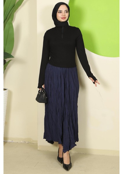 Yarım Fermuarlı Body Siyah HM2830 fiyatları