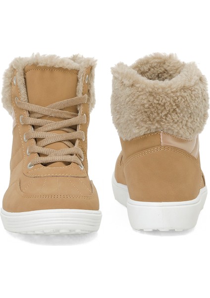 TRX24K-608 4PR CAMEL. Kadın Sneaker Bot
