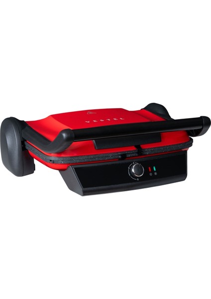 Kırmızı Retro T7000 Tost Makinesi, Şık ve Kullanışlı Tasarım ile Mutfağınıza Renk Katın fiyatları