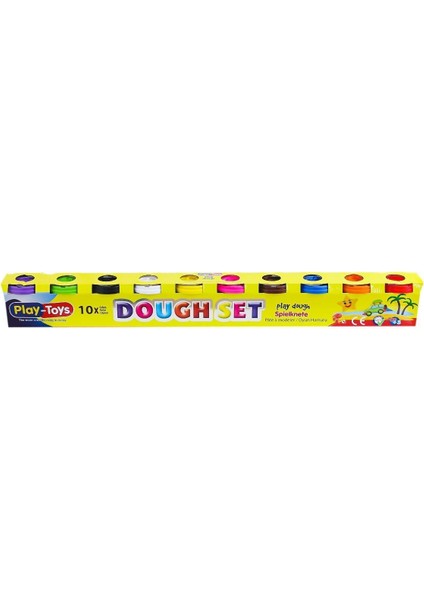 40966 Playtoys 10X100GR Playdough