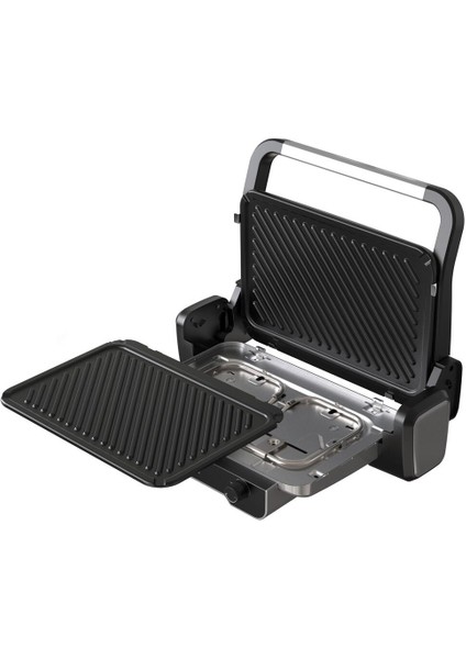 Gri Renkli Marine Tost Makinesi, Pratik ve Şık Tasarım