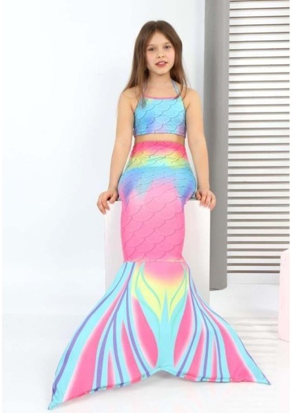 Deniz Kızı Kostümü | 3/12 Yaş Arası