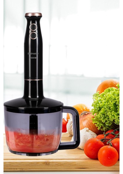 Geniş Hazneli 1500W Çok Fonksiyonlu Paslanmaz Çelik Blender Siyah fırsatları