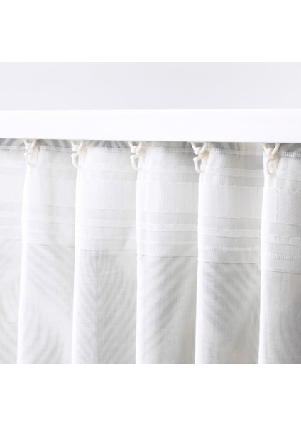 Fon Perde/2 Kanat, Beyaz-Yeşil, 145X300 cm modelleri