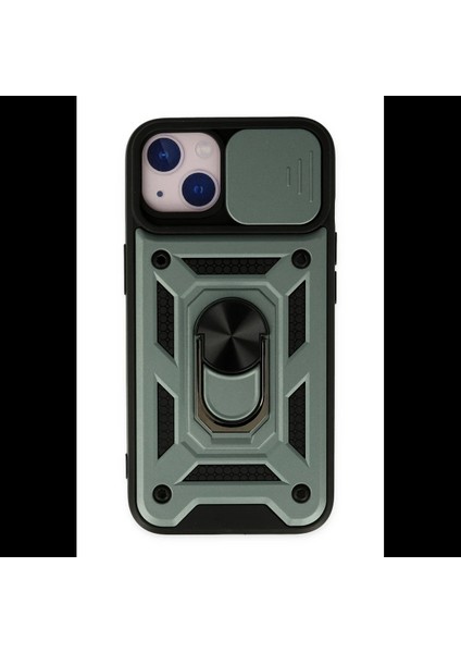 iPhone 14 Kılıf Pars Lens Yüzüklü Silikon