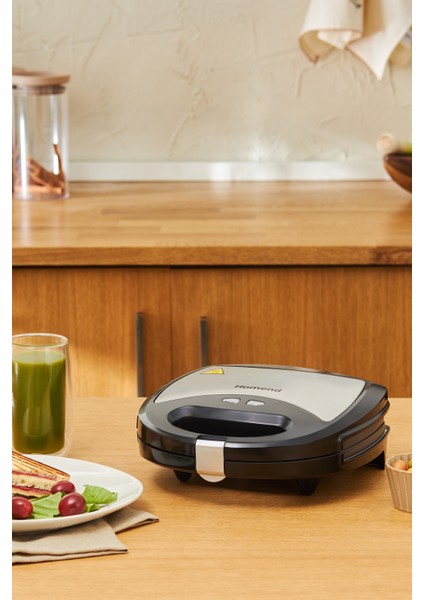 Pratik ve Şık Siyah Tost Makinesi, Lezzetli Kahvaltılar Için Ideal Seçim