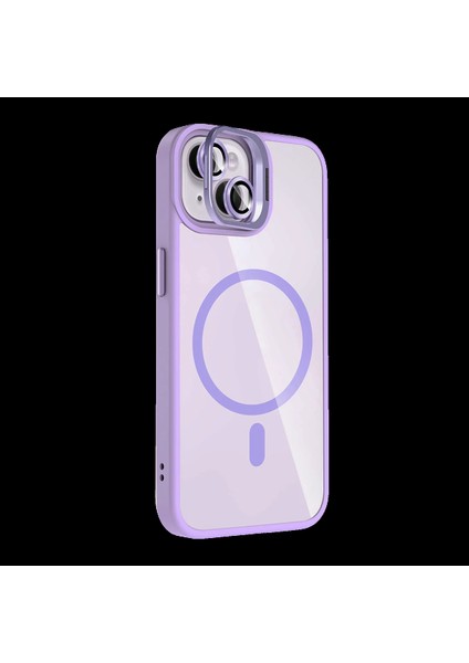 Apple iPhone 15 Plus Remim Lensli Magsafe Standlı Kapak fiyatları