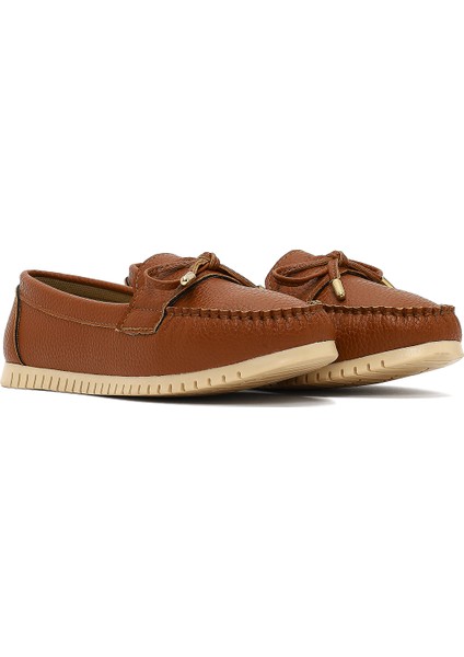 Kadın Taba Tokalı Loafer 25AFE1451FT modelleri