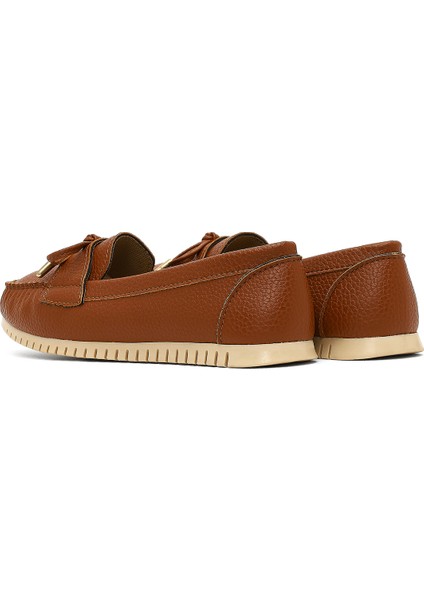 Kadın Taba Tokalı Loafer 25AFE1451FT indirimleri