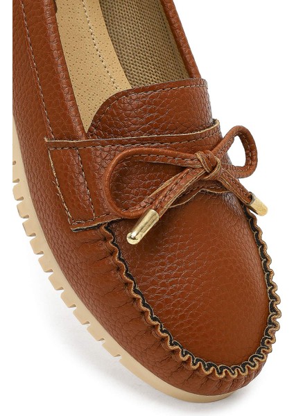Kadın Taba Tokalı Loafer 25AFE1451FT