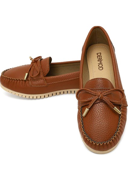 Kadın Taba Tokalı Loafer 25AFE1451FT