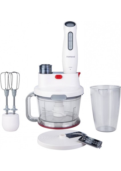 Çok Renkli Fonksiyonel Mutfak Robotu 2804H, Pratik ve Şık Tasarım