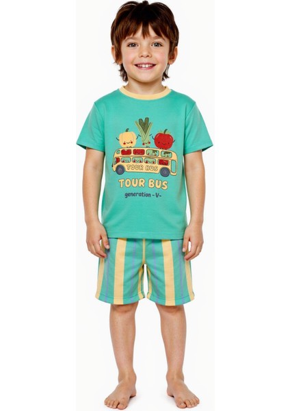 Erkek Çocuk Generation Çok Renkli 2li Pijama Takımı