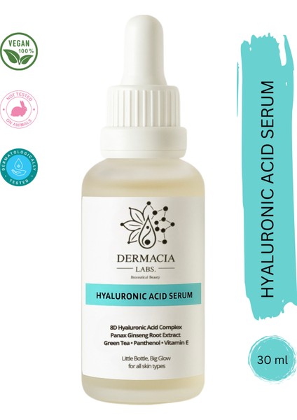 Yoğun Nemlendirici, Onarıcı ve Yenileyici Hyaluronik Asit Serum 30 ml