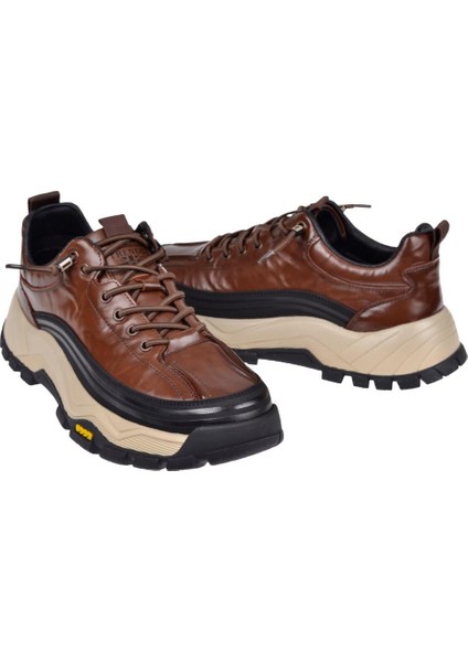Erkek Spor Ayakkabı Sneaker GJ-25K570 Kahve indirimleri