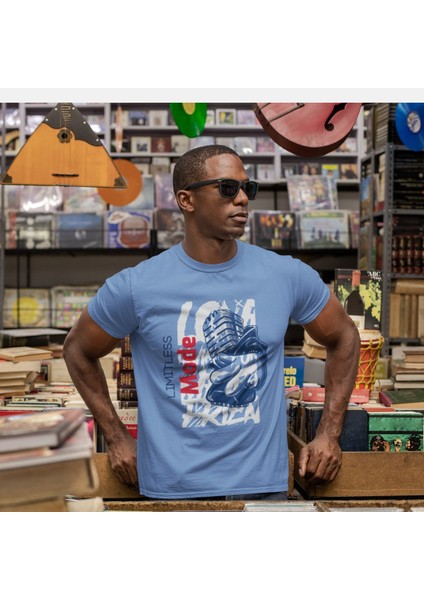 Limitless Mode Erkek Tişört – Motivasyon Yazılı, Rahat ve Şık