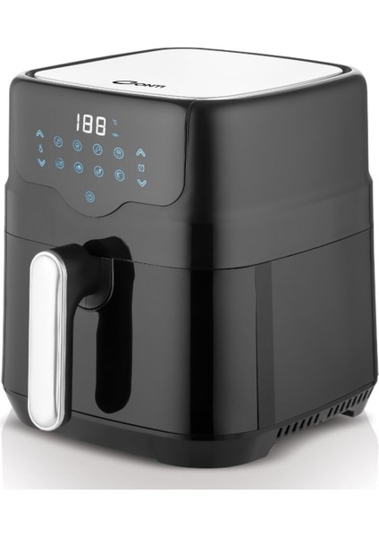 Siyah Yağsız Fritöz 450W Hızlı ve Lezzetli Pişirme