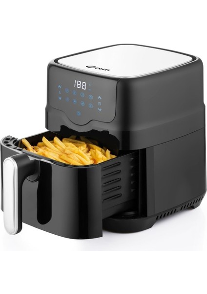 Siyah Yağsız Fritöz 450W Hızlı ve Lezzetli Pişirme modelleri