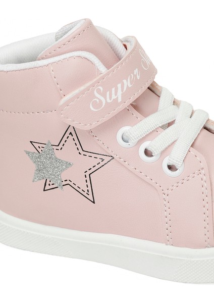 GUMYE.B4PR Pembe Kız Çocuk High Sneaker
