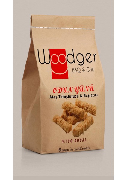 Odun Yünü - Mangal Ateş Tutuşturucu & Başlatıcı - Semaver Ateşleyici 500 Gram