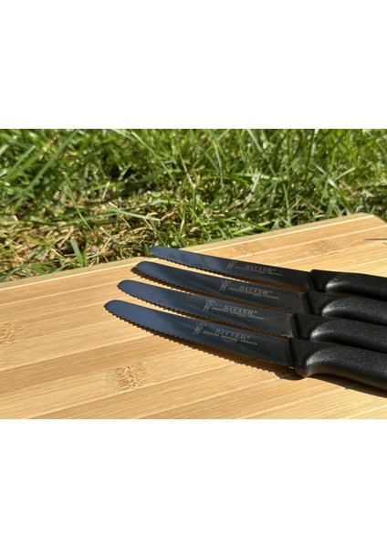 Siyah Set- 6'lı Meyve Bıçağı+1 Sebze Bıçağı indirimleri