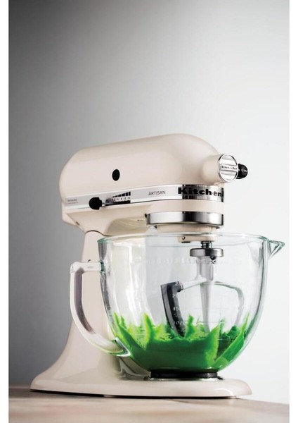 Beyaz Esnek Kenarlı Düz Çırpıcı, 4,3 ve 4,8 L Stand Mikser Için Uygun modelleri