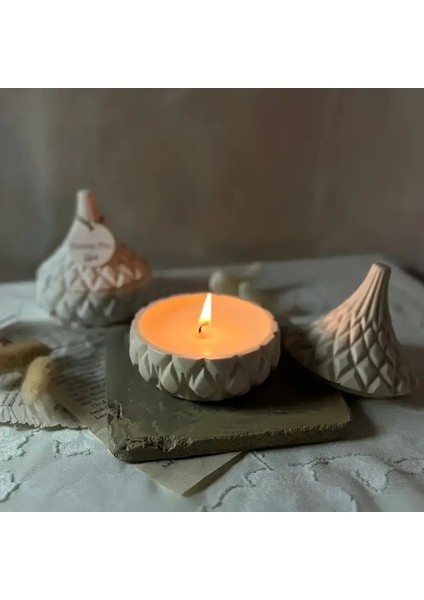 Silikon Kalıp Geometrik Estet Su Damlası Şeklinde Saklama Kutusu, Mum Kabı, Çalışma Masasın Düzenleyici Ev Aksesuarıyla Festival Hediyesi modelleri