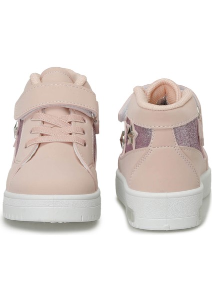 Calı.p1 P 4pr Pudra Kız Çocuk High Sneaker