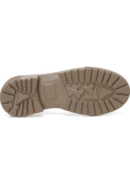 24K-545 4pr Bej Kadın Oxford Ayakkabı