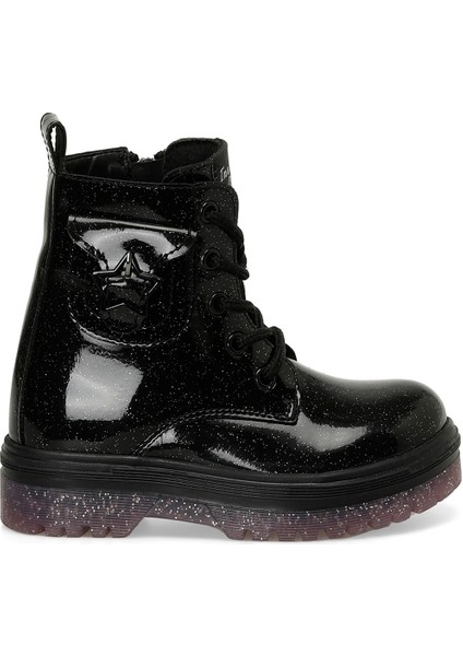 Lopan.P 4Pr Siyah Kız Çocuk Sneaker Bot
