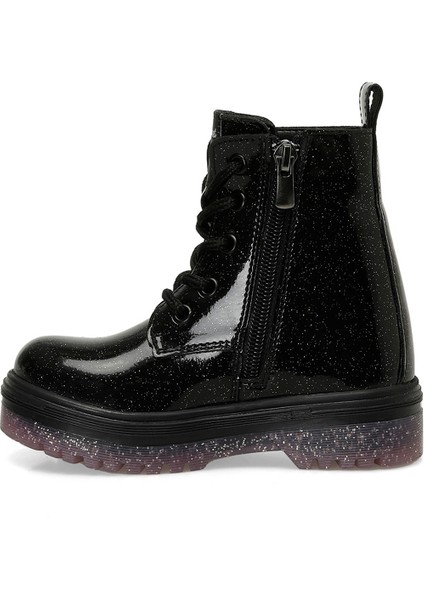 Lopan.P 4Pr Siyah Kız Çocuk Sneaker Bot
