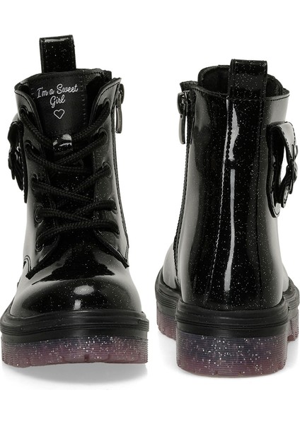 Lopan.P 4Pr Siyah Kız Çocuk Sneaker Bot