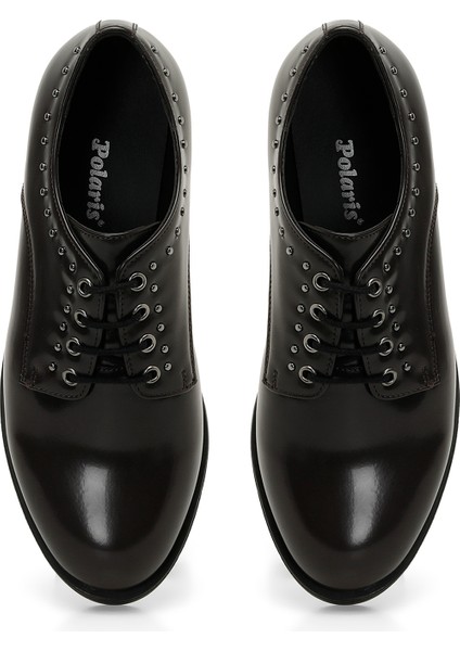 324037.Z 4PR Bordo Kadın Oxford Ayakkabı