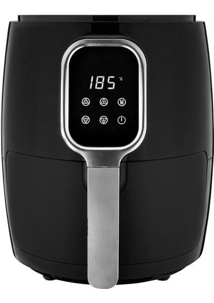 Dijital Ayarlı Xxl Airfryer, 5.2l, Dokunmatik Ekran, Sağlıklı Pişirme