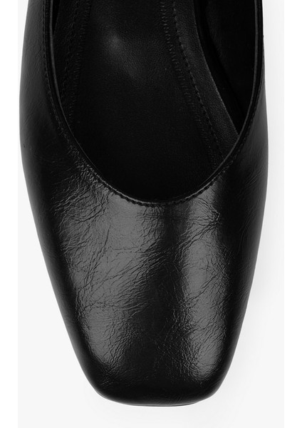 Kadın Melor Siyah Cilt Babet modelleri