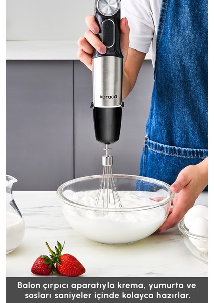 Hız Ayarlı 1300W El Blender Seti, Güçlü ve Kullanışlı, Kolay Kullanım Sağlar. modelleri