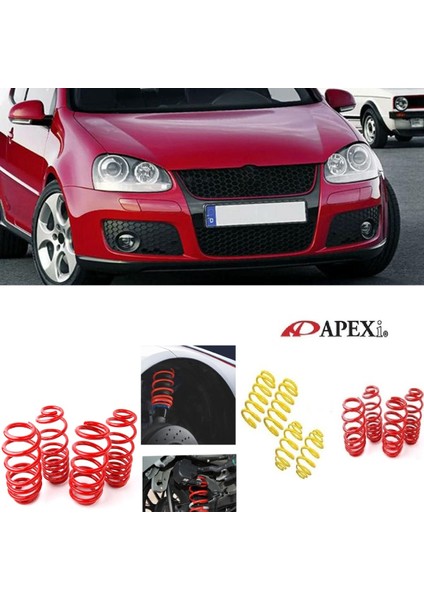 Vw Golf 5 2004-2009 Apexi 3.5 cm Spor Yay