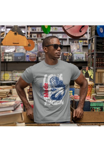 Limitless Mode Erkek Tişört – Motivasyon Yazılı, Rahat ve Şık