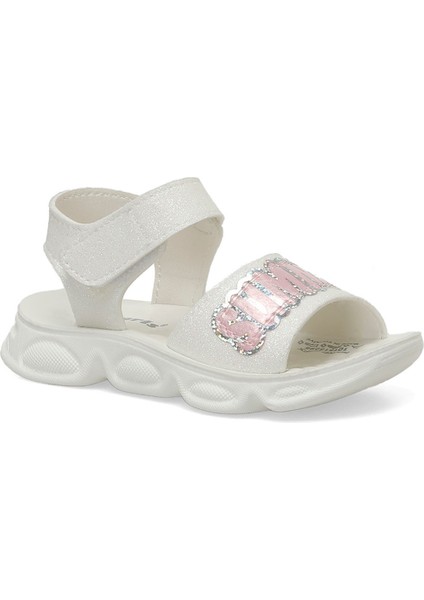 RİVNE.P4FX Beyaz Kız Çocuk Sandalet