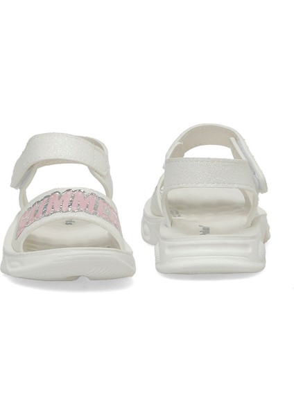 RİVNE.P4FX Beyaz Kız Çocuk Sandalet
